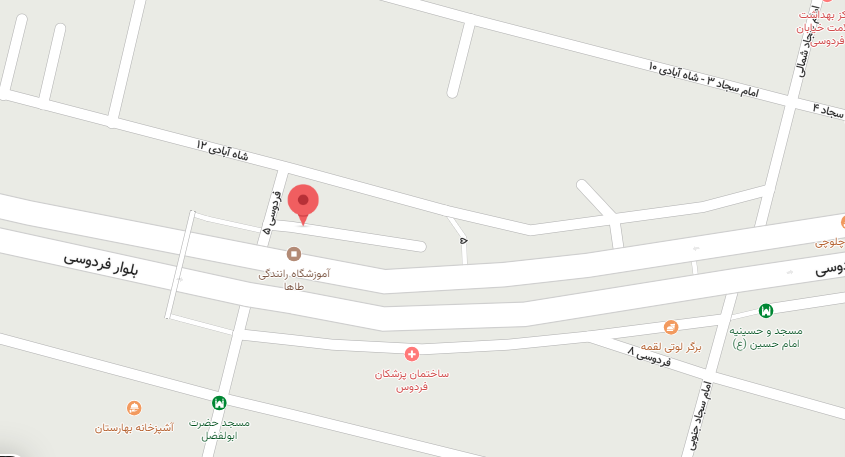 آدرس جدید مند- موقعیت مکانی مند